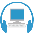 Polaris icon for downloadable audio ebooks