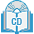 Polaris icon for audiobooks on cd
